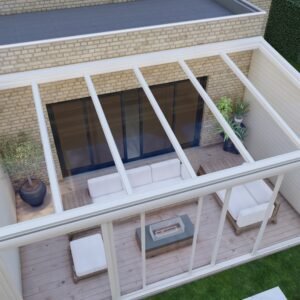 Veranda Royale Crèmewit (2-delige Schuifpui)