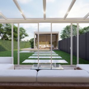Veranda Royale Crèmewit (4-delige Schuifpui)