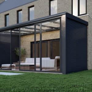 Veranda Royale Antraciet (4-delige Schuifpui)